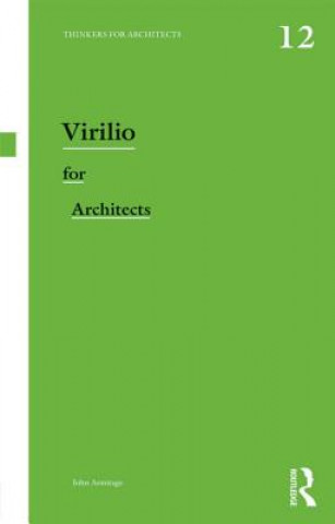 Kniha Virilio for Architects John Armitage