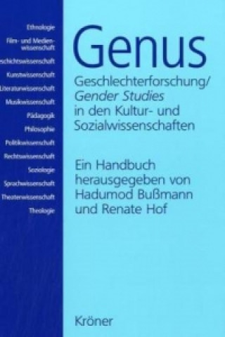 Kniha Genus Hadumod Bußmann