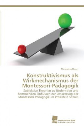 Könyv Konstruktivismus als Wirkmechanismus der Montessori-Padagogik Harrer Margareta