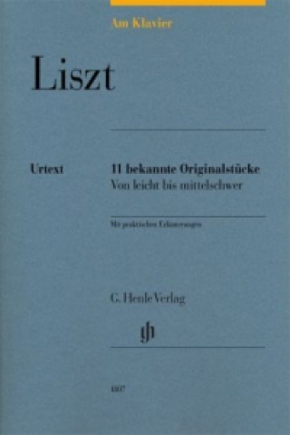 Könyv Liszt, Franz - Am Klavier - 11 bekannte Originalstücke Franz Liszt