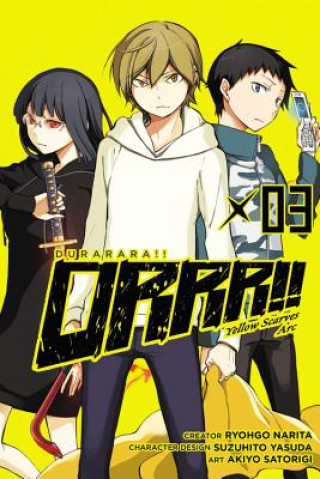 Carte Durarara!! Yellow Scarves Arc, Vol. 3 Ryohgo Narita