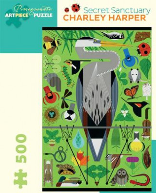 Книга SECRET SANCTUARY 500-PIECE JIGSAW PUZZLE Charley Harper