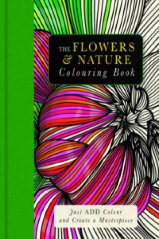 Carte Flowers & Nature Colouring Book Beverley Lawson