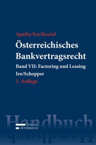 Βιβλίο Österreichisches Bankvertragsrecht 