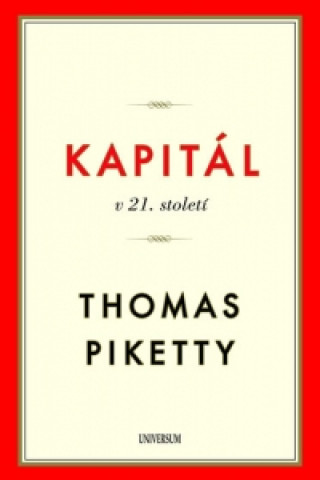 Carte Kapitál v 21. století Thomas Piketty