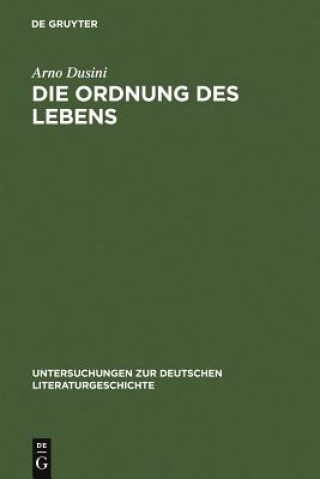 Book Die Ordnung Des Lebens Arno Dusini