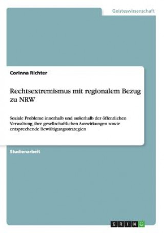 Carte Rechtsextremismus mit regionalem Bezug zu NRW Corinna Richter