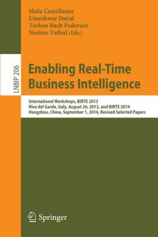 Book Enabling Real-Time Business Intelligence Malu Castellanos