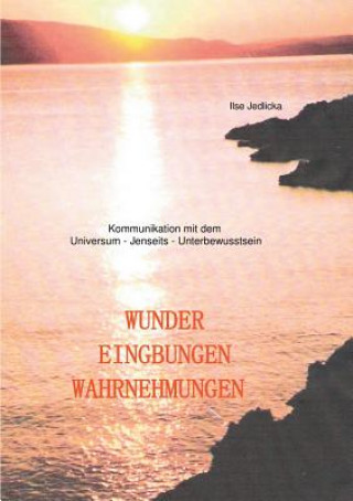 Könyv Wunder Eingebungen Wahrnehmungen Ilse Jedlicka