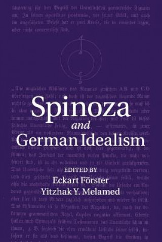 Livre Spinoza and German Idealism Eckart Förster