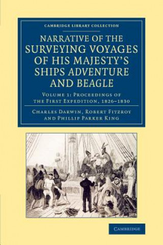 Knjiga Narrative of the Surveying Voyages of His Majesty's Ships Adventure and Beagle Charles Darwin