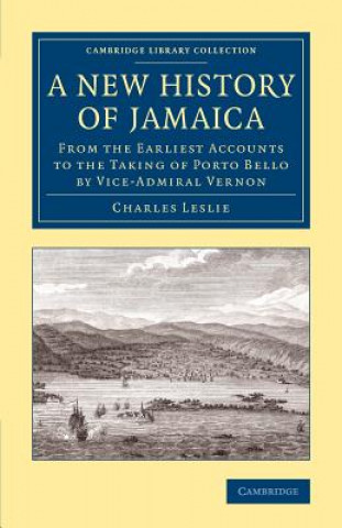 Livre New History of Jamaica Charles Leslie