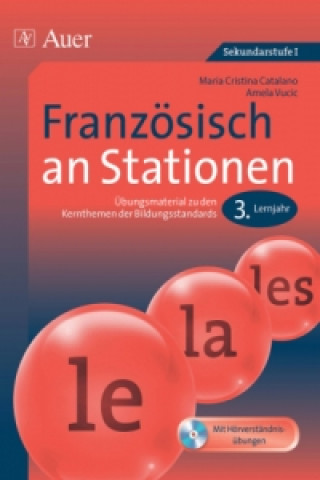 Livre Französisch an Stationen, 3. Lernjahr, m. Audio-CD Maria Cristina Catalano