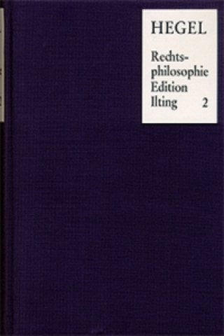 Book Vorlesungen über Rechtsphilosophie 1818-1831 / Band 2 Georg Wilhelm Friedrich Hegel