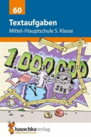 Könyv Textaufgaben Mittel-/Hauptschule 5. Klasse, A5-Heft Susanne Kopetz