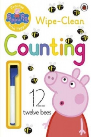 Kniha Peppa Pig: Practise with Peppa: Wipe-Clean First Counting Peppa Pig