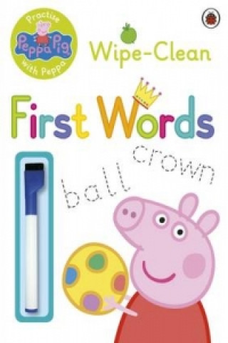 Kniha Peppa Pig: Practise with Peppa: Wipe-Clean First Words Ladybird