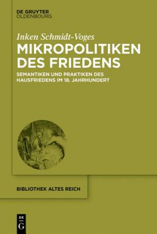 Book Mikropolitiken des Friedens Inken Schmidt-Voges