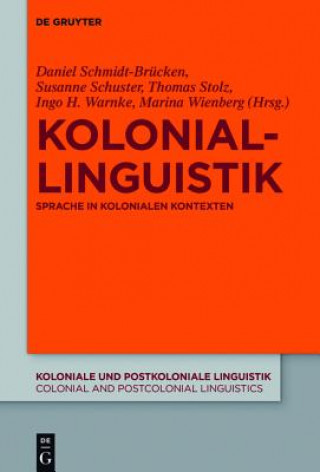 Book Koloniallinguistik Daniel Schmidt-Brücken