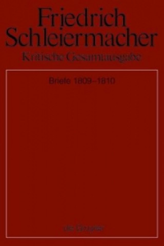 Kniha Briefwechsel 1809-1810 Simon Gerber