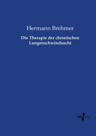 Carte Therapie der chronischen Lungenschwindsucht Hermann Brehmer