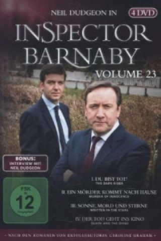 Video Inspector Barnaby. Vol.23, 4 DVDs Inspector Barnaby