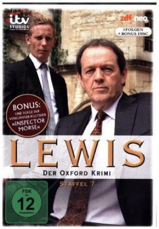 Videoclip Lewis - Der Oxford Krimi. Staffel.7, 4 DVDs Kevin Whately