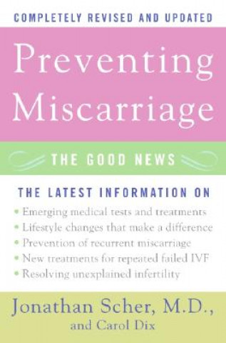 Kniha Preventing Miscarriage Jonathan Scher