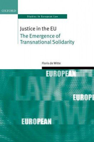 Kniha Justice in the EU Floris de Witte