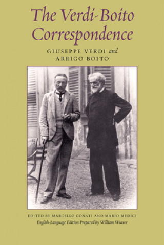 Kniha Verdi-Boito Correspondence Giuseppe Verdi