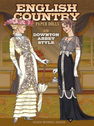 Book English Country Paper Dolls Eileen Miller