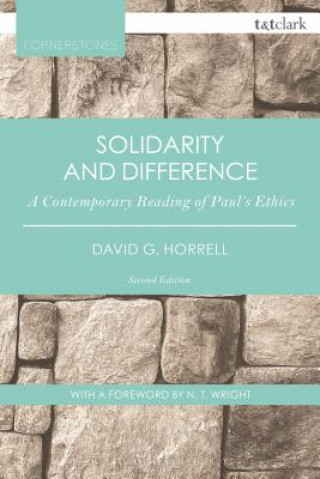 Kniha Solidarity and Difference David G. Horrell