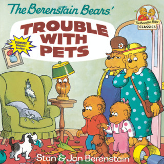 Książka Berenstain Bears' Trouble with Pets Stan Berenstain