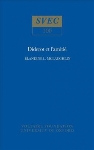 Könyv Diderot et L'amitie Blandine
