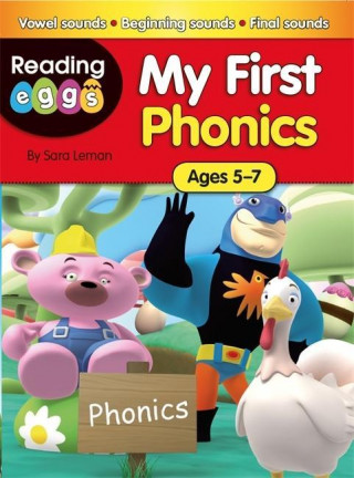 Kniha Reading Eggs: My First Phonics Sara Leman