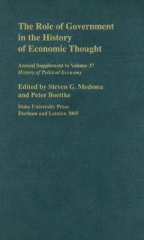 Buch Role of Government in the History of Economic Thought Steven G. Medema