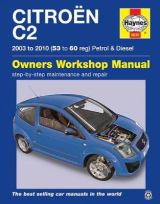 Kniha Citroen C2 Petrol & Diesel ('03 - '10) 53 To 60 Peter Gill