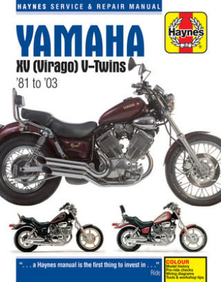 Книга Yamaha XV (Virago) V-Twins (81 - 03) Haynes Publishing