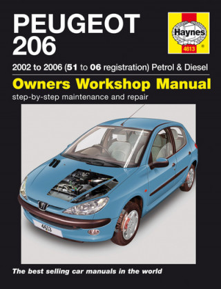 Книга Peugeot 206 02-06 Haynes Publishing