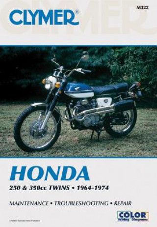 Könyv Honda 250/350cc Twins, 1964-74 Clymer Publications