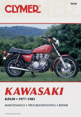 Kniha Kawasaki KZ650 1977-1983 Eric Jorgensen