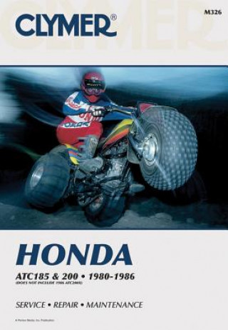 Kniha Honda ATC185 & 200 80-86 E. Scott