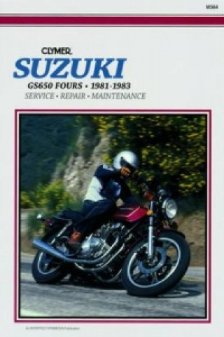 Kniha Suzuki GS650 Fours, 1981-83 David Sales