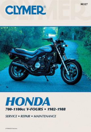 Kniha Honda 700-1100cc V-Fours 82-88 Ron Wright