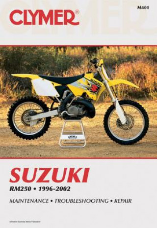 Kniha Clymer Suzuki Rm250 1996-2002 Penton
