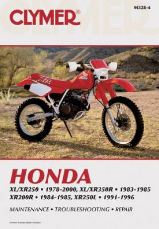 Könyv Clymer Honda Xl/Xr250 1978-2000 Penton