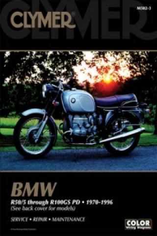 Kniha Clymer BMW R50/5 Through R100Gs P Ed Scott