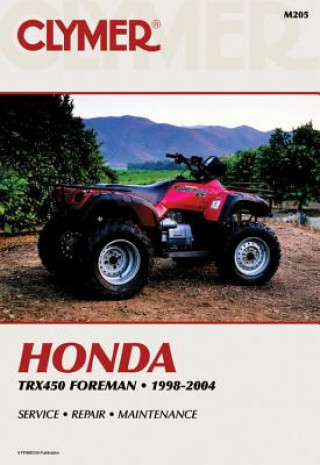 Carte Honda TRX450 Foreman 1998-2004 Clymer Publishing