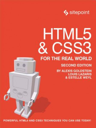 Carte HTML5 & CSS3 For The Real World 2e Alexis Goldstein