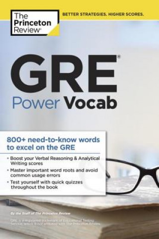 Kniha GRE Power Vocab Princeton Review